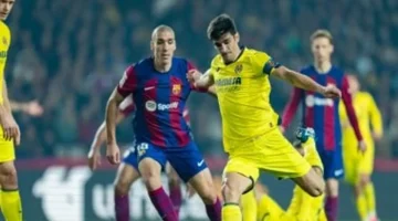 اللقاء المنتظر.. برشلونة يواجه فياريال في الدوري الإسباني